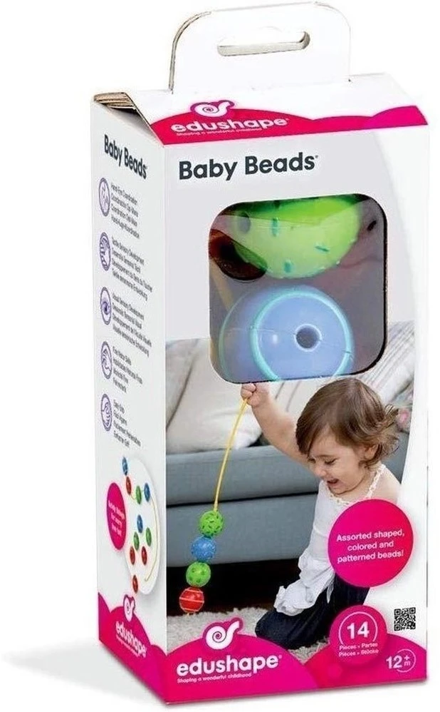 Edushape Baby Perlen - 14 Stück 5 Edushape Baby Perlen - 14 Stück – Bild 3