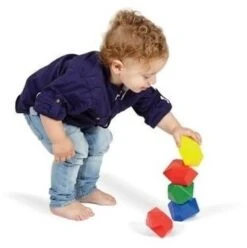 Edushape Edelsteinblöcke - 20 Stück 7 Edushape Edelsteinblöcke - 20 Stück -Djeco Geschaft edushape edelsteinbloecke 20 stueck 3