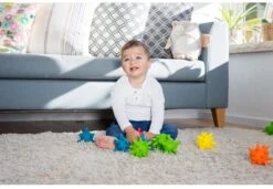 Edushape Gummyball Beißring - 3 Stück -Djeco Geschaft edushape gummyball beissring 3 stueck 2