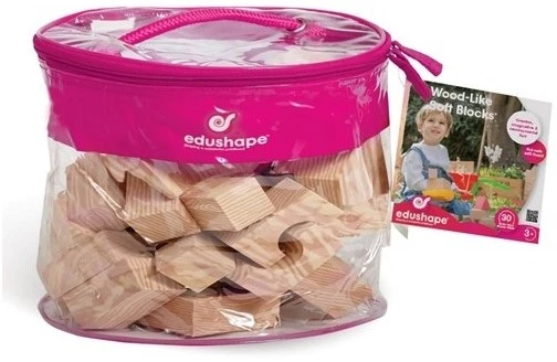 Edushape Holzähnliche Weiche Blöcke - 30 Stück 5 Edushape Holzähnliche Weiche Blöcke - 30 Stück – Bild 3