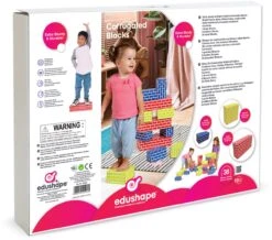 Edushape Wellpappenblöcke - 36 Stück 6 Edushape Wellpappenblöcke - 36 Stück -Djeco Geschaft edushape wellpappenbloecke 36 stueck 2