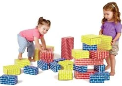 Edushape Wellpappenblöcke - 52 Stück 5 Edushape Wellpappenblöcke - 52 Stück -Djeco Geschaft edushape wellpappenbloecke 52 stueck 2