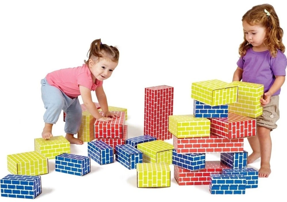 Edushape Wellpappenblöcke - 52 Stück 3 Edushape Wellpappenblöcke - 52 Stück