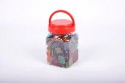 EDX Education 54111 Halbtransparente Bunte Quadrate, 300 -Djeco Geschaft edx education 54111 halbtransparente bunte quadrate 300 2