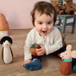 Egmont Toys Bowlingset Kat En Muis 19 Cm. 0+ -Djeco Geschaft egmont toys bowlingset kat en muis 19 cm 0plus 2