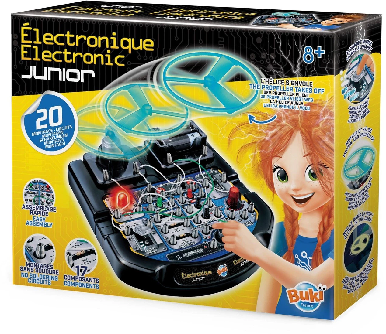 Elektronische Schalttafel BUKI Electronica Junior - 20 Stromkreise 3 Elektronische Schalttafel BUKI Electronica Junior - 20 Stromkreise