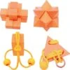 Eureka 52473367 - Holzpuzzle-Set Experte 4-teilig