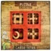 Eureka 52473368 - Holzpuzzle-Set Extreme 4-teilig