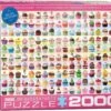 Eurographics Puzzle Cupcakes Kollektion - 2000 Teile 2 Eurographics Puzzle Cupcakes Kollektion - 2000 Teile -Djeco Geschaft eurographics puzzle cupcakes kollektion 2000 teile