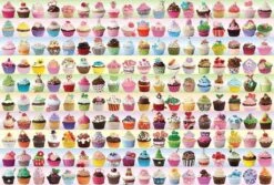 Eurographics Puzzle Cupcakes Kollektion - 2000 Teile -Djeco Geschaft eurographics puzzle cupcakes kollektion 2000 teile 2