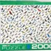 Eurographics Puzzle Die Welt Der Vögel Von David Sibley - 2000 Teile -Djeco Geschaft eurographics puzzle die welt der voegel von david sibley 2000 teile
