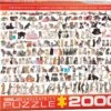 Eurographics Puzzle Katze - 2000 Teile -Djeco Geschaft eurographics puzzle katze 2000 teile