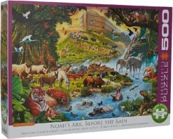 Eurographics Puzzle Noah`s Ark Before The Rain - 500 Teile -Djeco Geschaft eurographics puzzle noah s ark before the rain 500 teile 3