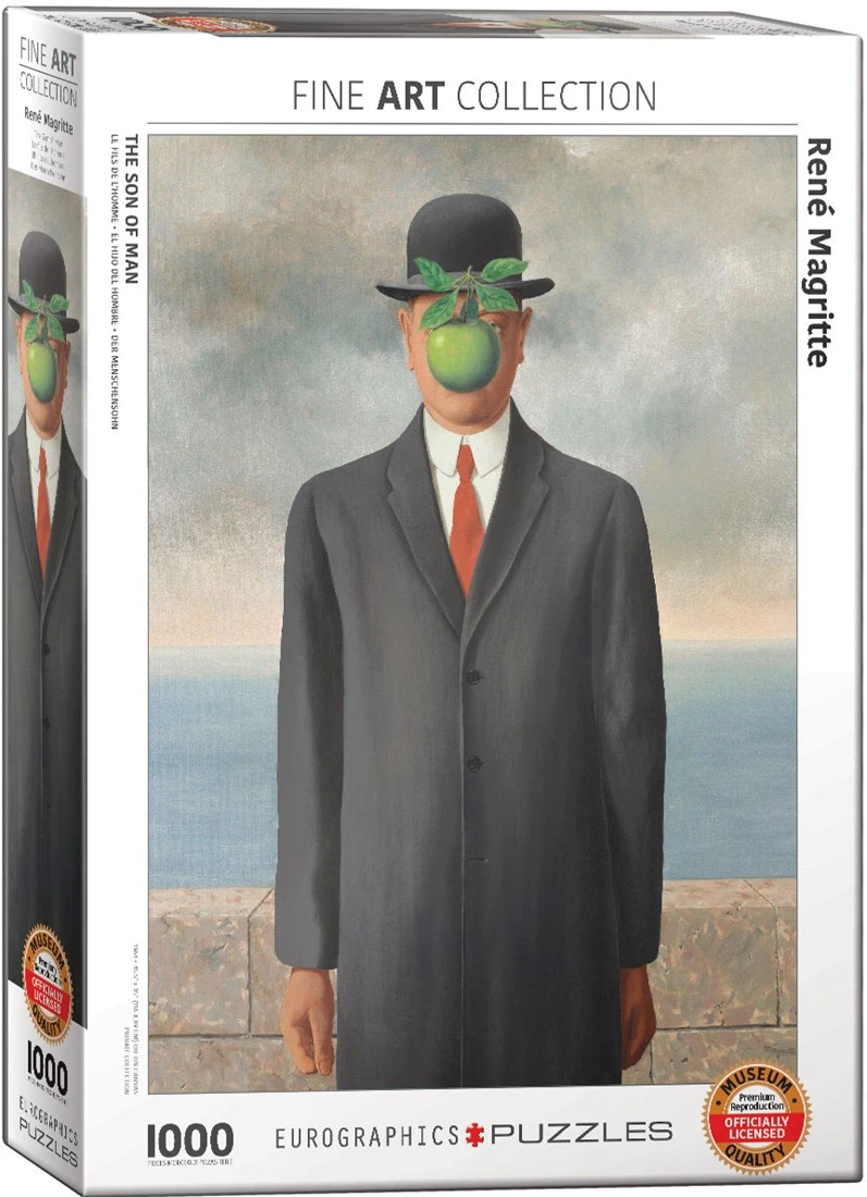 Eurographics Puzzle René Magritte - Der Menschensohn - 1000 Teile 3 Eurographics Puzzle René Magritte - Der Menschensohn - 1000 Teile