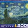 Eurographics Puzzle Van Gogh: Gestirnte Nacht - 2000 Teile -Djeco Geschaft eurographics puzzle van gogh gestirnte nacht 2000 teile