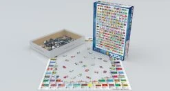 Eurographics Puzzle World Globetrotter - 2000 Teile -Djeco Geschaft eurographics puzzle world globetrotter 2000 teile 3