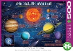 Eurographics Puzzle XXL Teile - The Solar System Illustrated - 500 Teile