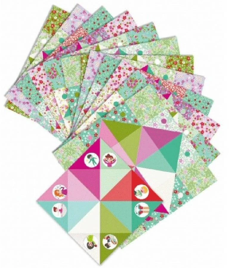 Falt-Papier Für Origami, Etc. Für Kreative Kinder Von 6 bis 11 Jahren 4 Falt-Papier Für Origami, Etc. Für Kreative Kinder Von 6 bis 11 Jahren – Bild 2