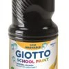 Farba Giotto School Paint Black 1 L [Toy] -Djeco Geschaft farba giotto school paint black 1 l toy