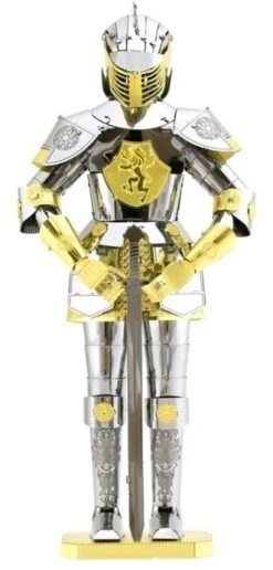 Fascinations - Metal Earth Armor, Lasergeschnittener 3D-Konstruktionsbausatz, Ab 14 Jahren (European (Knight))