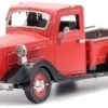 Fascinations - Metal Earth Ford, Lasergeschnittener 3D-Konstruktionsbausatz, Ab 14 Jahren (1937 Pickup Truck) -Djeco Geschaft fascinations metal earth ford lasergeschnittener 3d konstruktionsbausatz ab 14 jahren 1937 pickup truck