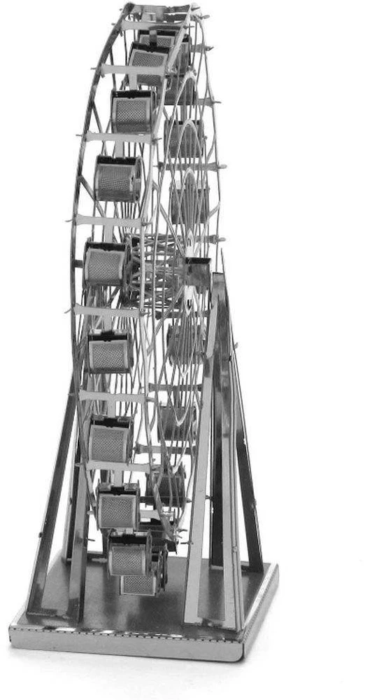 Fascinations Metal Earth MMS044 - 502630, Ferris Wheel, Konstruktionsspielzeug, 2 Metallplatinen, Ab 14 Jahren 4 Fascinations Metal Earth MMS044 - 502630, Ferris Wheel, Konstruktionsspielzeug, 2 Metallplatinen, Ab 14 Jahren – Bild 2
