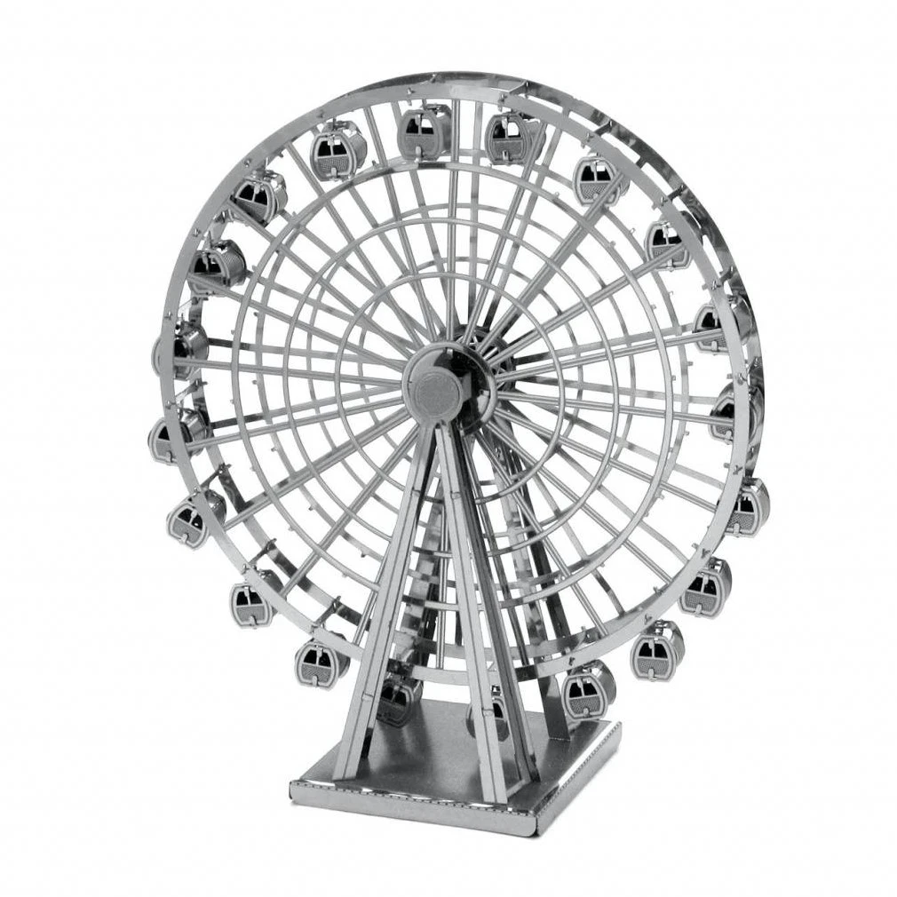 Fascinations Metal Earth MMS044 - 502630, Ferris Wheel, Konstruktionsspielzeug, 2 Metallplatinen, Ab 14 Jahren 5 Fascinations Metal Earth MMS044 - 502630, Ferris Wheel, Konstruktionsspielzeug, 2 Metallplatinen, Ab 14 Jahren – Bild 3