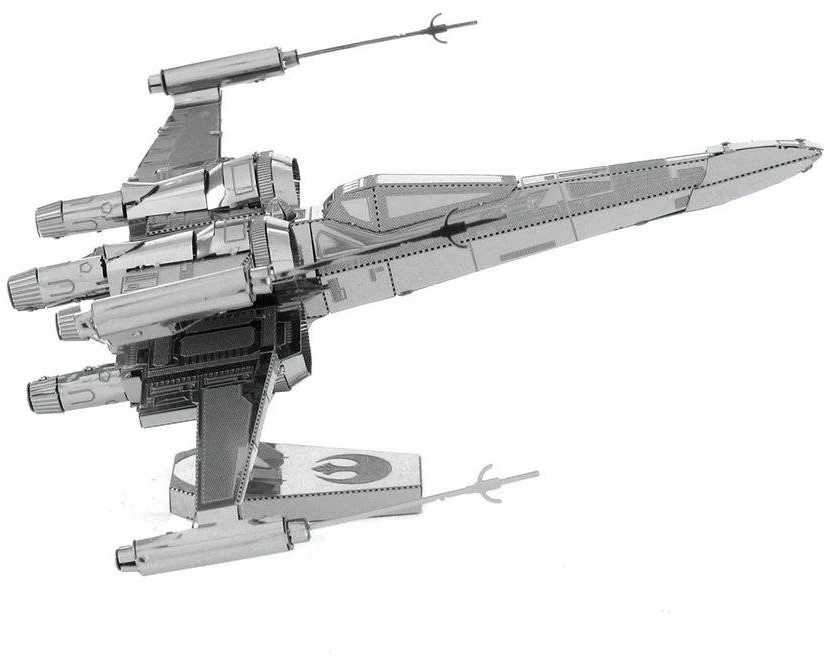 Fascinations Metal Earth MMS269 - 502665, Star Wars Poe Dameron's X-Wing Fighter, Konstruktionsspielzeug, 2 Metallplatinen, Ab 14 Jahren 4 Fascinations Metal Earth MMS269 - 502665, Star Wars Poe Dameron's X-Wing Fighter, Konstruktionsspielzeug, 2 Metallplatinen, Ab 14 Jahren – Bild 2