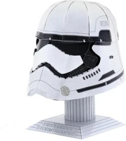 Fascinations - Metal Earth Star Wars Helmet, Lasergeschnittener 3D-Konstruktionsbausatz, Ab 14 Jahren (First Order Stormtrooper)
