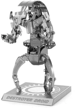 Fascinations - Metal Earth Star Wars, Lasergeschnittener 3D-Konstruktionsbausatz, Ab 14 Jahren (Destroyer Droid)