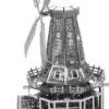 Fascinations MMS038 - Metal Earth 502570 - Windmill, Lasergeschnittener 3D-Konstruktionsbausatz, 2 Metallplatinen, Ab 14 Jahren -Djeco Geschaft fascinations mms038 metal earth 502570 windmill lasergeschnittener 3d konstruktionsbausatz 2 metallplatinen ab 14 jahren