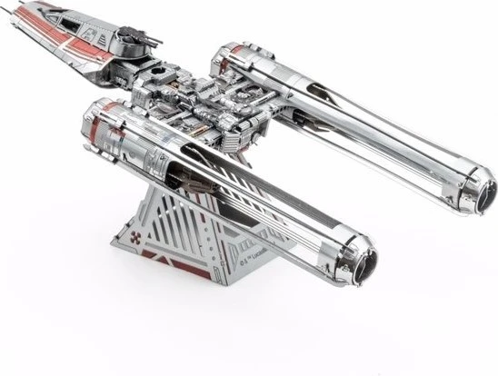 Fascinations MMS415 - Metal Earth 502100 - Star Wars EP 9 Zorri's Y-Wing Fighter, Lasergeschnittener 3D-Konstruktionsbausatz, 2.25 Metallplatinen, Ab 14 Jahren 4 Fascinations MMS415 - Metal Earth 502100 - Star Wars EP 9 Zorri's Y-Wing Fighter, Lasergeschnittener 3D-Konstruktionsbausatz, 2.25 Metallplatinen, Ab 14 Jahren – Bild 2