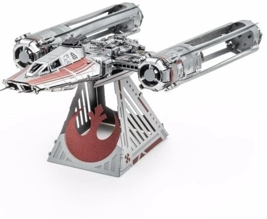Fascinations MMS415 - Metal Earth 502100 - Star Wars EP 9 Zorri's Y-Wing Fighter, Lasergeschnittener 3D-Konstruktionsbausatz, 2.25 Metallplatinen, Ab 14 Jahren 3 Fascinations MMS415 - Metal Earth 502100 - Star Wars EP 9 Zorri's Y-Wing Fighter, Lasergeschnittener 3D-Konstruktionsbausatz, 2.25 Metallplatinen, Ab 14 Jahren