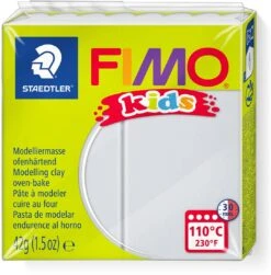 Fimo Kids Modelliermasse 42g Hellgrau - 80