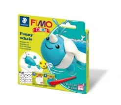 Fimo Kinderset "lustiger Wal