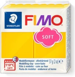 Fimo Soft Modelliermasse 57g Sonnenblumengelb - 16