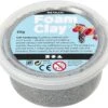 Foam Clay, Silber, Metallisch, 35 Gr/ 1 Box 2 Foam Clay, Silber, Metallisch, 35 Gr/ 1 Box -Djeco Geschaft foam clay silber metallisch 35 gr 1 box