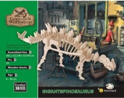 Gepetto's Workshop 52473167 Holzpuzzle-3D Gigantspinosaurus
