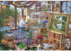 Gibsons Puzzle A Work Of Art - 2000 Teile -Djeco Geschaft gibsons puzzle a work of art 2000 teile 2