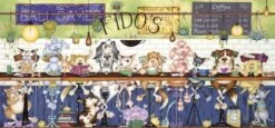 Gibsons Puzzle Fido's Coffee Bar - 636 Teile -Djeco Geschaft gibsons puzzle fido apos s coffee bar 636 teile 2