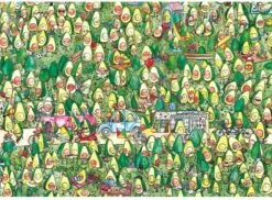 Gibsons Puzzle Kids Avocado Park - 250 XL Teile -Djeco Geschaft gibsons puzzle kids avocado park 250 xl teile 2