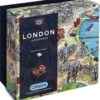 Gibsons Puzzle London Landmarks - Gift Box - 500 Teile -Djeco Geschaft gibsons puzzle london landmarks gift box 500 teile