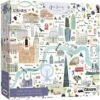 Gibsons Puzzle Map Of London - 1000 Teile -Djeco Geschaft gibsons puzzle map of london 1000 teile