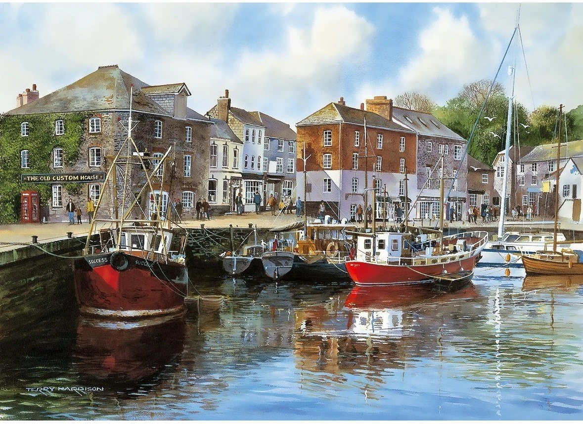Gibsons Puzzle Padstow Harbour - 1000 Teile 3 Gibsons Puzzle Padstow Harbour - 1000 Teile