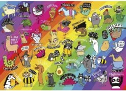 Gibsons Puzzle Punimals - 500 Teile -Djeco Geschaft gibsons puzzle punimals 500 teile 2