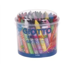 Giotto 5192 00 - Wachsmalkreide Maxi Großpackung 60 Stück
