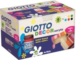 Giotto 5382 00 Decor Acrylfarbe, 10,5 X 7 X 6,8 Cm -Djeco Geschaft giotto 5382 00 decor acrylfarbe 10 5 x 7 x 6 8 cm 3