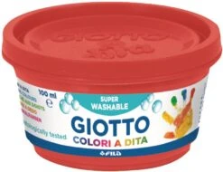 GIOTTO Dita Fingermalfarbe Im Set 6 Farben à 100 Ml -Djeco Geschaft giotto dita fingermalfarbe im set 6 farben a 100 ml 3