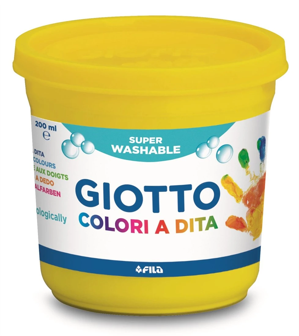 Giotto DITA Fingermalfarbe Im Set 6 Farben à 200 Ml 5350 00, Mehrfarbig, 6X 200ml 5 Giotto DITA Fingermalfarbe Im Set 6 Farben à 200 Ml 5350 00, Mehrfarbig, 6X 200ml – Bild 3