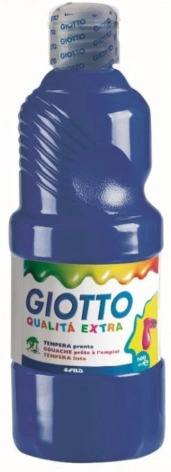 GIOTTO Extra Quality, Malfertige Temperafarbe Höchster Qualität, 500 Ml - Ultramarin